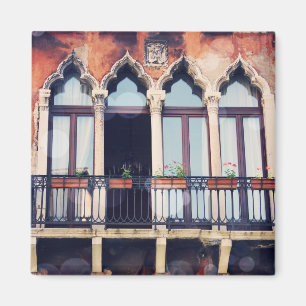 Ziele Rustikaler venezianischer Bau Magnet