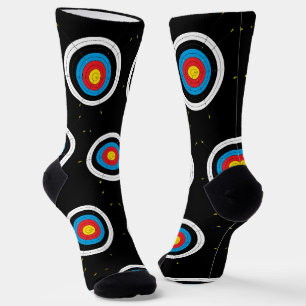 Ziele und Pfeile für Bogenschießen von Hintern Socken