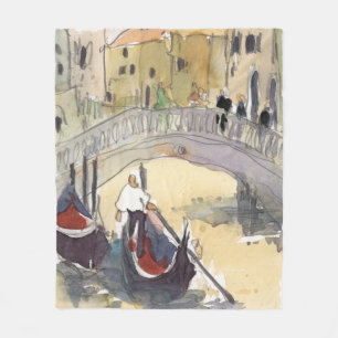 Ziele   Venedig Plein Air Gondelfahrt Fleecedecke