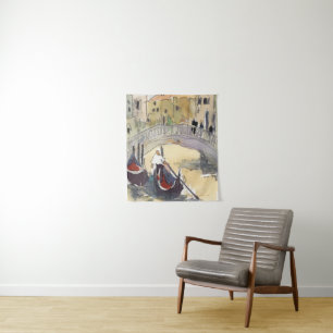 Ziele Venedig Plein Air Gondelfahrt Wandteppich