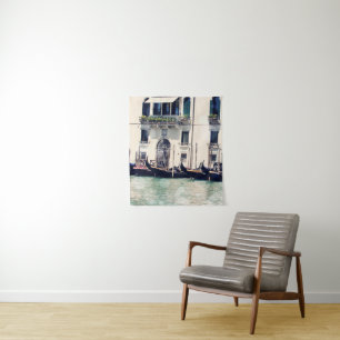 Ziele Venedig Ufer Fotografie Wandteppich