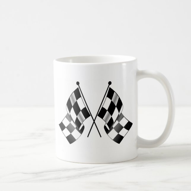 Zielflagge Kaffeetasse (Rechts)