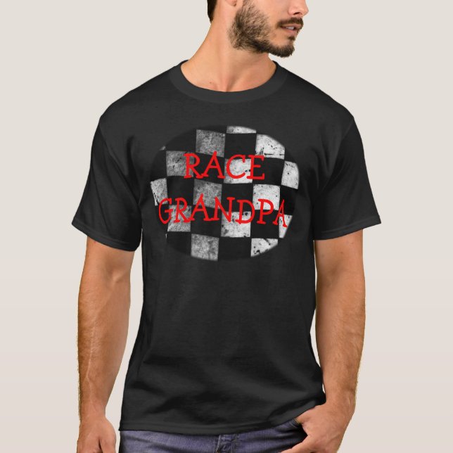 Zielflagge kundengerecht T-Shirt (Vorderseite)