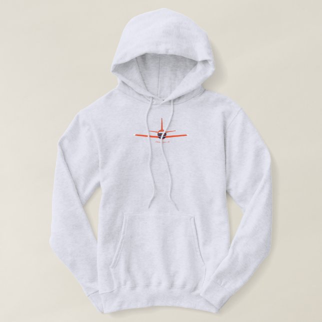 Zielflughafen Illinois IL Hoodie (Design vorne)