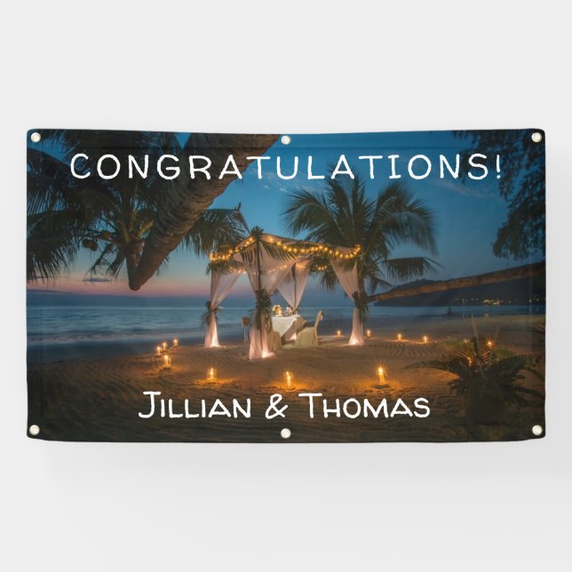 Zielparadies - Hochzeit Banner (Horizontal)