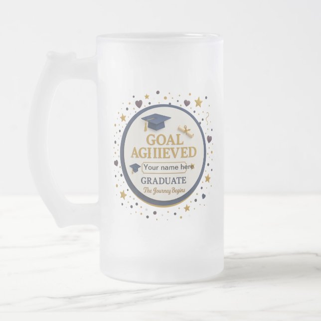 Zielsetzung: Tasse des Abschlusses - 16oz (Links)