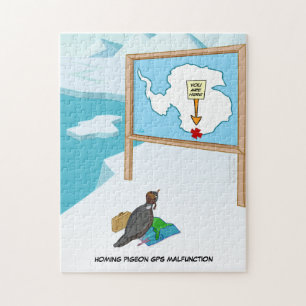 Zieltaube GPS-Funktionsstörungs-Puzzle
