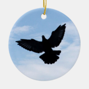 Zieltauben-kommende Zuhause-Verzierung Keramik Ornament