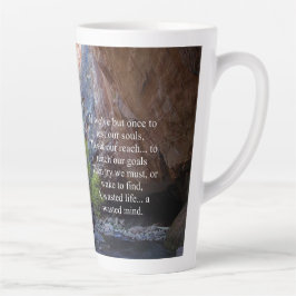 Zielvorgaben Inspiration Milchtasse