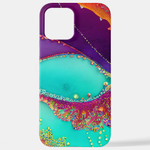 Ziemlich abstrakte strandartige Kunst iPhone 12 Pro Max Hülle