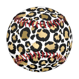 Ziemlich elegante burgunderrote Tigerstreifen auff Baseball