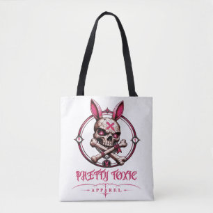 Ziemlich giftiger Totenkopf-Hase Damen Pastel Goth Tasche