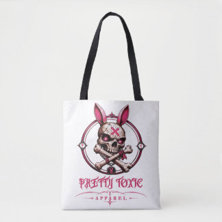 Ziemlich giftiger Totenkopf-Hase Damen Pastel Goth Tasche