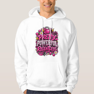 Ziemlich Mächtiges Unerbittliches Rosa Fitnessstud Hoodie