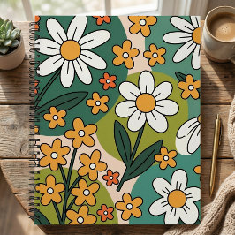 Ziemlich süße floral zurück zur Schule Kinder  Notizbuch