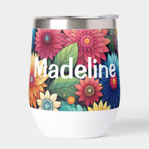 Ziemlich wunderliche bunte Blumen