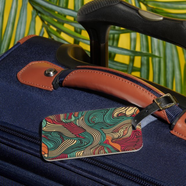 Zieraccessoires Reisezubehör Gepäckanhänger (Vorderseite Insitu 3)