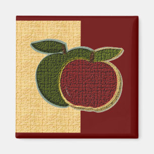 Zieräpfel (Gold/Cranberryi) Magnet