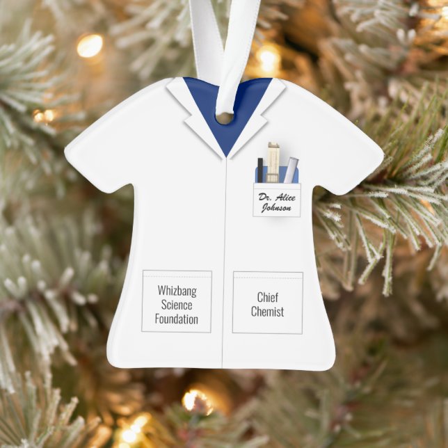 Zierarbeit für Wissenschaftler Ornament (Baum)