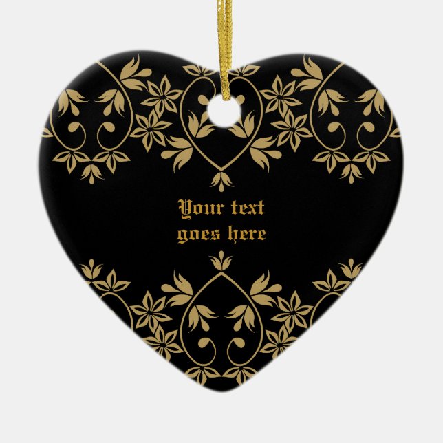 Zierbrauen Keramik Ornament (Vorne)