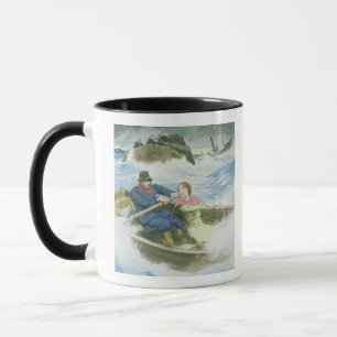 Zieren Sie Liebling (1815-41) und ihren Vater, der Tasse