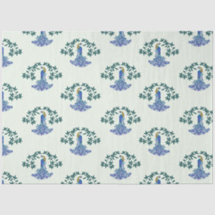 Zierfriedäcke Seidenpapier