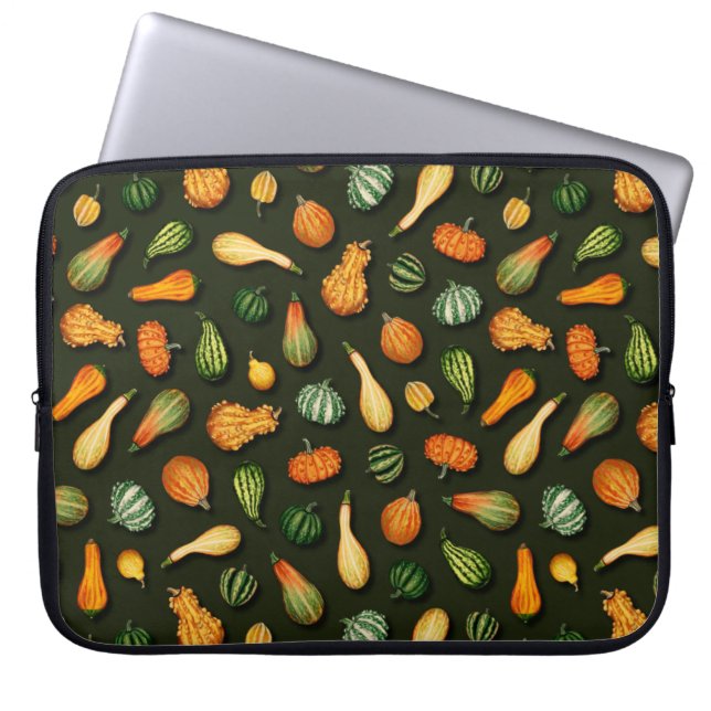 Ziergegenstände für Herbst, Herbst, Erntedank Laptopschutzhülle (Vorderseite)