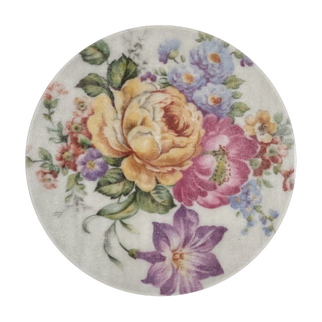 Zierglasplatine Schneidebrett (Vorderseite)