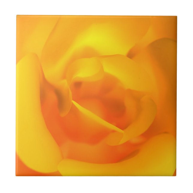 Zierkachel/Rose Fliese (Vorderseite)
