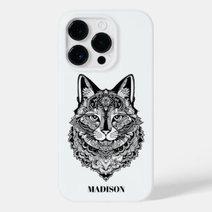 Zierkatze mit benutzerdefiniertem Text Case-Mate iPhone 14 Pro Hülle