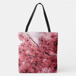 Zierkirschzweige Rosa Stilvoll Tasche