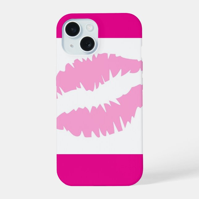 Zierkoffer iPhone 15 Hülle (Rückseite)