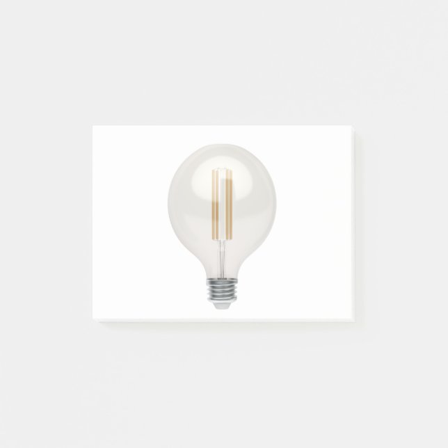 Zierlampe Post-it Klebezettel (Vorderseite)