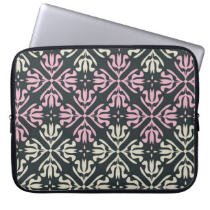 Zierlich Vintag: Nahtloses elegantes Design. Laptopschutzhülle