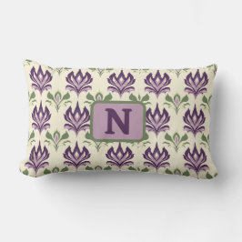 Zierlilie Motif Muster Lendenkissen