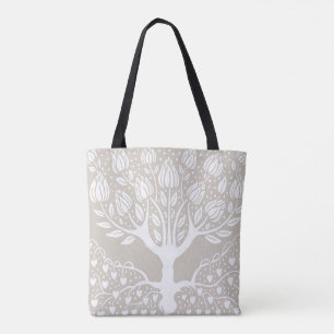Ziermagnolia Tree von Aubrey Beardsley Tasche