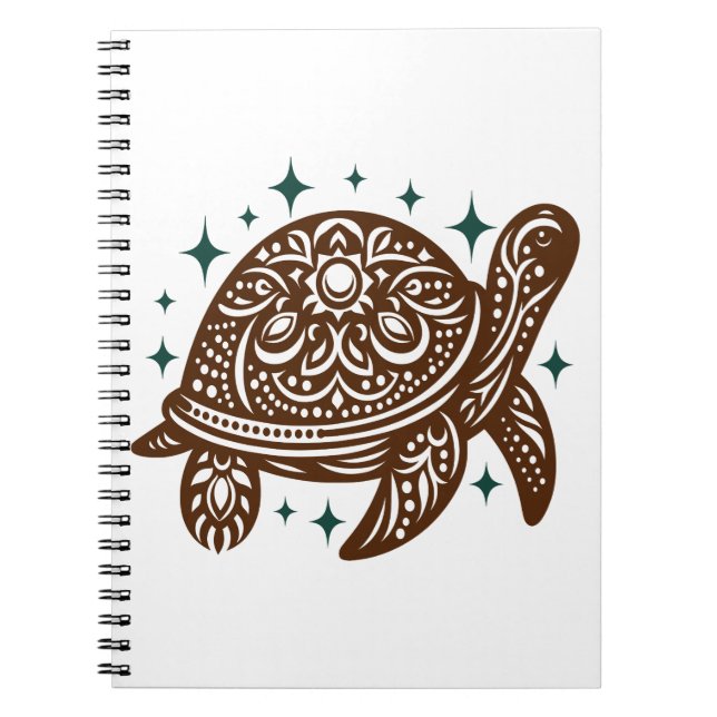 Ziermeerschildkröte Notizblock (Vorderseite)