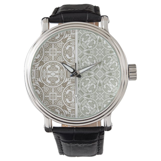Ziermuster Armbanduhr (Vorderseite)