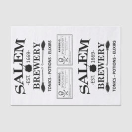 Zierpapier der Brauerei Seidenpapier