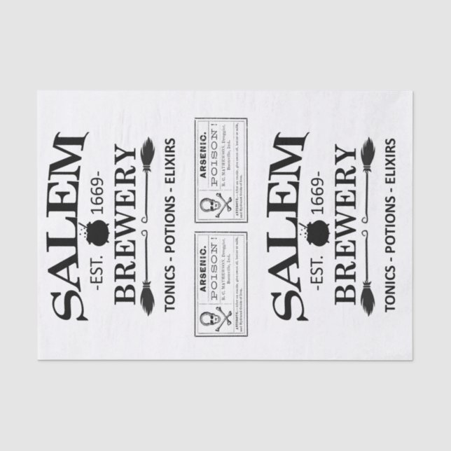 Zierpapier der Brauerei Seidenpapier (Vorderseite)