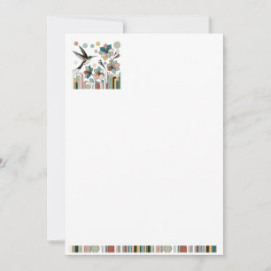 Zierpapier Einladung