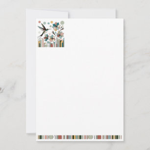 Zierpapier Einladung