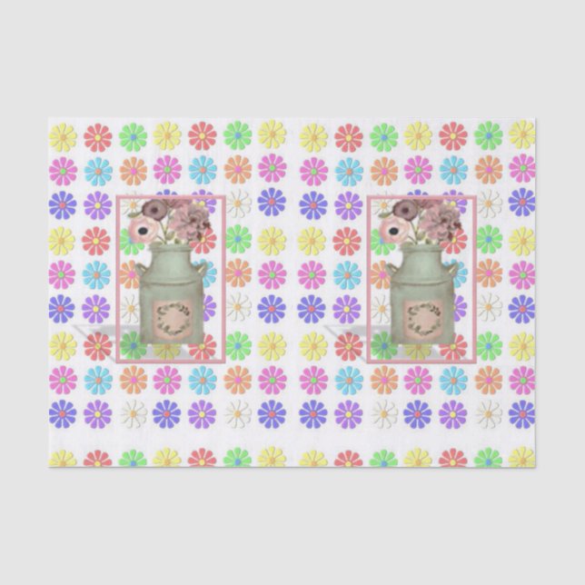 Zierpapier Seidenpapier (Vorderseite)