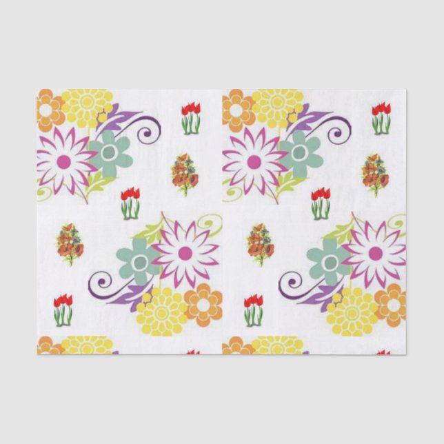 Zierpapier Seidenpapier (Vorderseite)