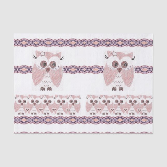 Zierpapier Seidenpapier (Vorderseite)