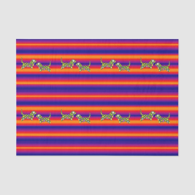 Zierpapier Seidenpapier (Vorderseite)