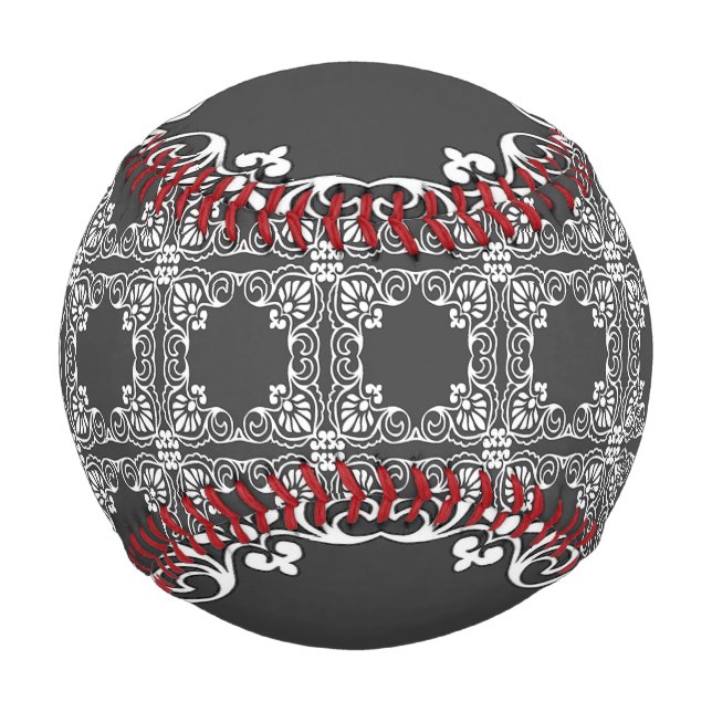 Zierrahmen Baseball (Rückseite)