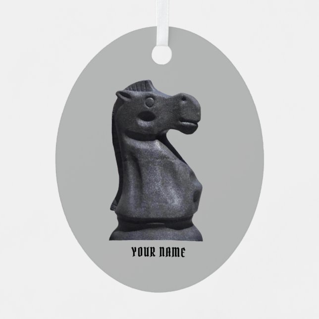 Zierschach Ornament Aus Metall (Vorderseite)