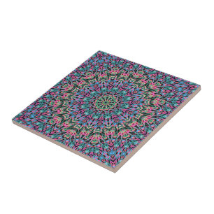 Zierstil geometrisch-marokkanisches Kaliedoskop m Fliese