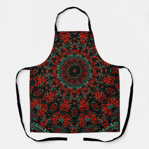 Zierstil geometrisch-marokkanisches Kaliedoskop Schürze